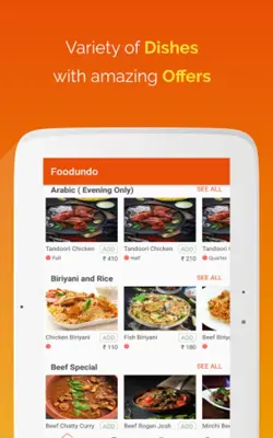 Foodundo android App screenshot 0