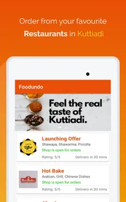 Foodundo android App screenshot 4