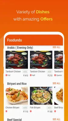 Foodundo android App screenshot 6