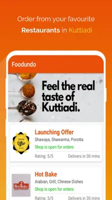 Foodundo android App screenshot 7